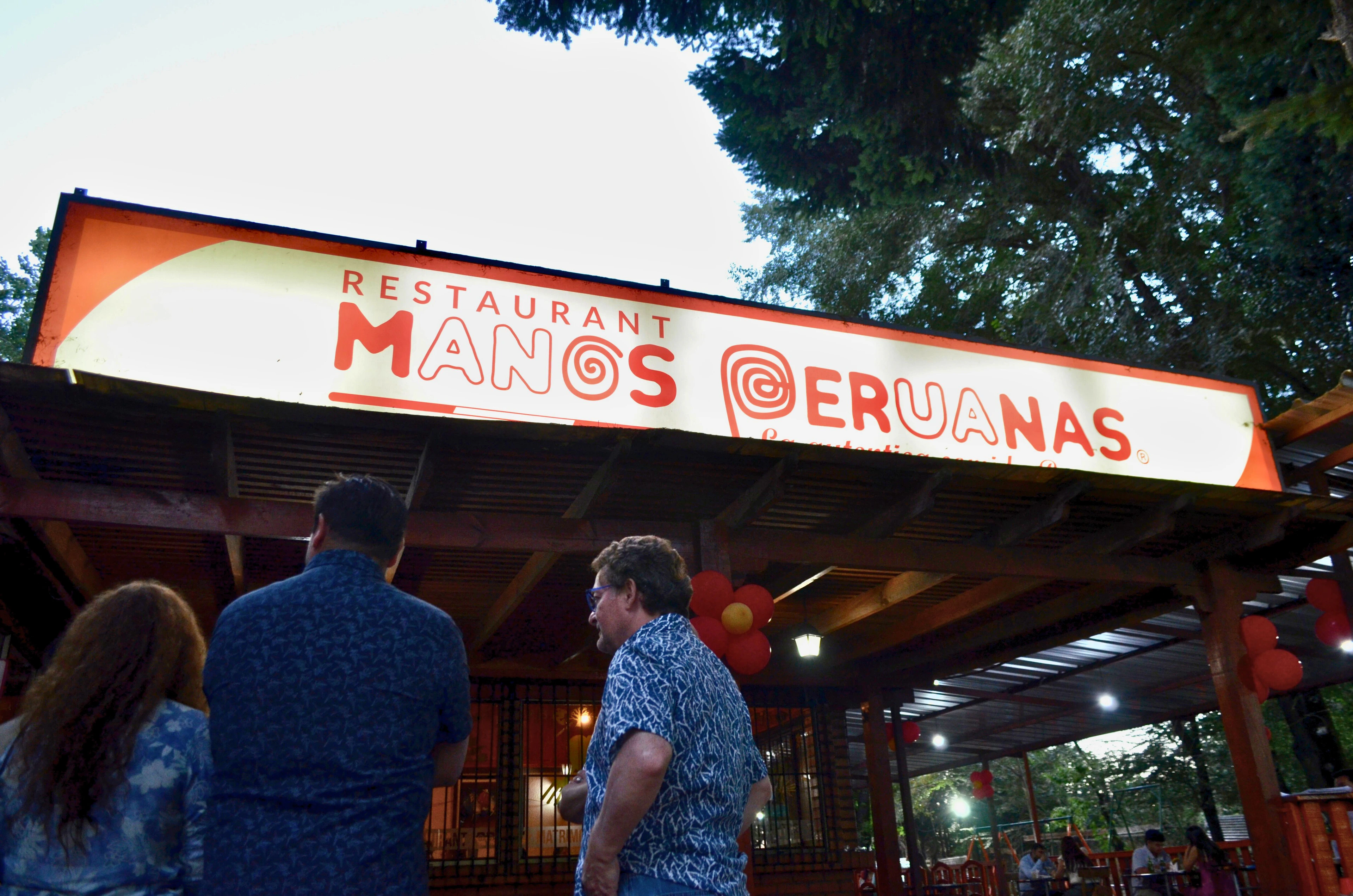 Fachada del restaurante Cerro Colorado